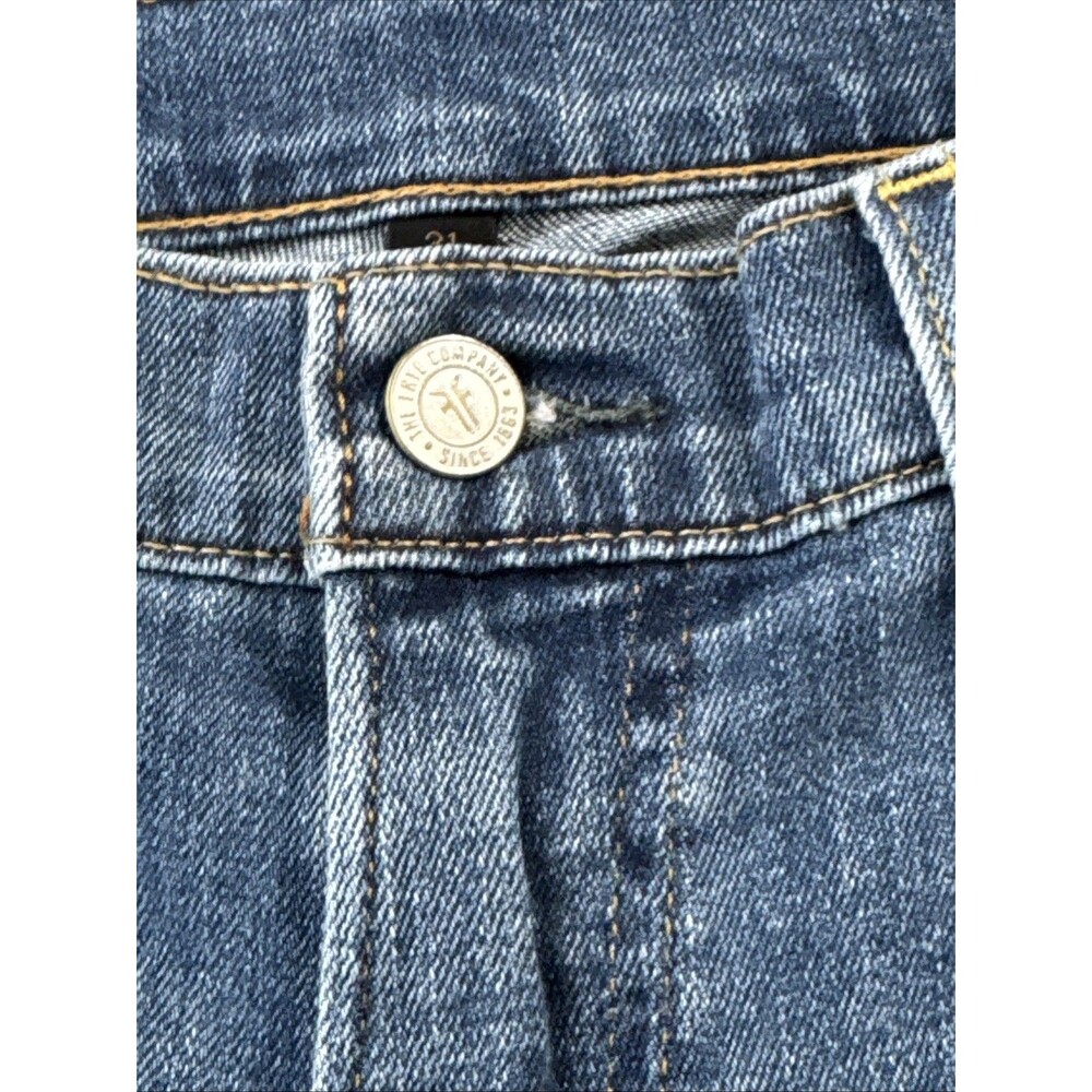 FRYE Women’s High Rise Straight Leg Cropped Denim Jeans Size 31 - Picture 7 of 16